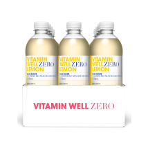 Vitamin Well Zero (12x500ml) Limão - Bebidas Vitaminadas