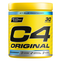 Cellucor - C4 Original 195g - Poudre Goût Ice Blue Razz - Fitadium