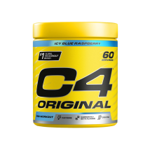 C4 Original (390g) Icy Blue Raspberry - Pré-treino