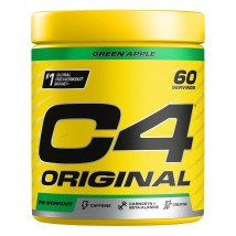 Cellucor - C4 Original 390g - Poudre Goût Green Apple - Fitadium