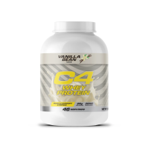 C4 Whey Protein (1600g) Vanilleboon - Wei-eiwit