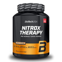 Biotech USA - Nitrox Therapy 680g - Poudre Goût Pêche - Fitadium