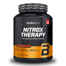 Biotech USA - Nitrox Therapy 680g - Poudre Goût Cranberry - Fitadium