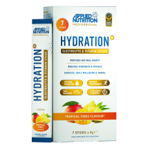 Applied Nutrition - Hydratation + 7x8g - Poudre Goût Tropical - Fitadium