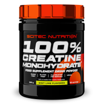 Scitec Nutrition - Creatine Monohydrate 300g - Poudre Goût Lime Mint - Fitadium