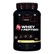 MyMuscle - My Whey + Peptides 900g - Poudre Goût Vanille - Fitadium