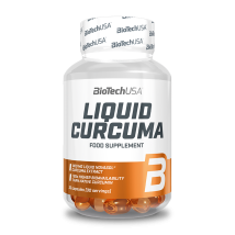 Biotech USA - Curcuma Liquid Curcuma 30 Gélules - Fitadium