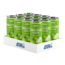 Applied Nutrition - Protein Water 12x330ml - Liquide Goût Apple burst - Fitadium