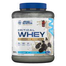 Applied Nutrition - Critical Whey 2000g - Poudre Goût Cookies & Cream - Fitadium