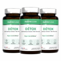 Nutraclear - Détoxifiants Détox - Cure 3 Mois - Fitadium