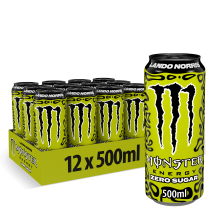 Monster Energy - Monster Energy Zero Sugar 12x500ml - Liquide Goût Lando Norris - Fitadium