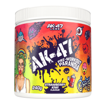 AK-47 Labs - Ak-47 Pre-workout 240g - Poudre Goût Strawberry Kiwi - Fitadium
