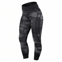 Better Bodies - Leggings Femmes Camo high tights - XS - Camouflage noir - Fitadium