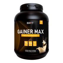 Eafit - Gainer Max 1,1kg - Poudre Goût Vanilla - Fitadium