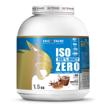 Eric favre - Iso 100% Whey Zero 1500g - Poudre Goût Chocotella - Fitadium