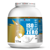 Eric favre - Iso 100% Whey Zero 1500g - Poudre Goût Neutre - Fitadium