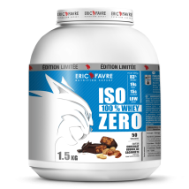 Eric favre - Iso 100% Whey Zero 1500g - Poudre Goût Chocolate Peanut Butter - Fitadium