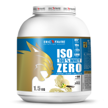 Eric favre - Iso 100% Whey Zero 1500g - Poudre Goût Vanilla - Fitadium