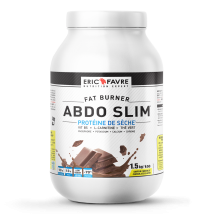 Eric favre - Abdo Slim 1500g - Poudre Goût Chocolate - Fitadium