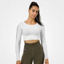 Better Bodies - Manches Longues Femmes Bowery cropped l/s - S - Blanc - Fitadium