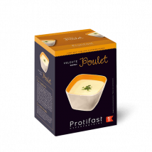 Protifast - Veloute Proteine 7 X 28g - Poudre Goût Poulet - Fitadium