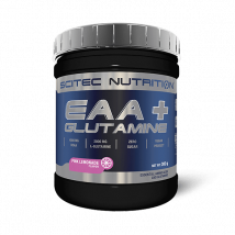 Scitec Nutrition - Eaa + Glutamine 300g - Poudre Goût Lemonade - Fitadium