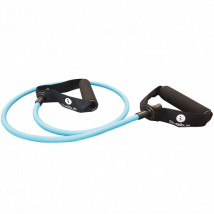 Tubo De Fitness Luz Azul - Elásticos E Pesos