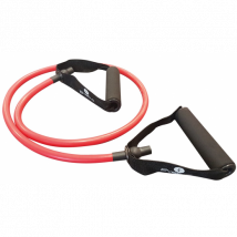 Fitness Buis Rood Sterk - Elastieken En Gewichten