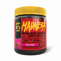 Mutant Locura (225 G) Ponche De Frutas - Pre-entrenamiento