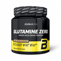 Biotech USA - Glutamine Zéro 300g - Poudre Goût Ice Tea Pêche - Fitadium