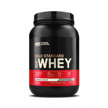 Optimum Nutrition - 100% Whey Gold 900gr - Poudre Goût Cookies - Fitadium