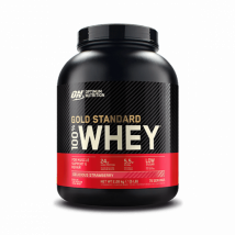 Suero De Leche 100% Oro (2,27 Kg) Fresa - Proteína Whey