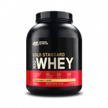 Optimum Nutrition - 100% Whey Gold 2,27 Kg - Poudre Goût Vanille - Fitadium