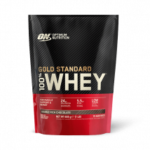 Optimum Nutrition - 100% Whey Gold 450gr - Poudre Goût Chocolat - Fitadium
