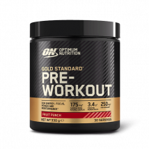Optimum Nutrition - Pre-workout Gold Standard 330gr - Poudre Goût Fruit Punch - Fitadium