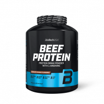 Biotech USA - Beef Protein 1,8kg - Poudre Goût Fraise - Fitadium
