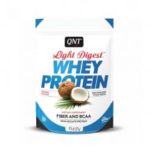 QNT - Light Digest Whey Protein 500g - Poudre Goût Noix de Coco - Fitadium
