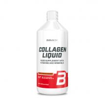 Biotech USA - Collagène Liquide 1000 Ml - Liquide Goût Tropical - Fitadium