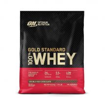 Optimum Nutrition - 100% Whey Gold Standard 4,54kg - Poudre Goût Chocolat - Fitadium