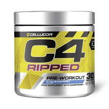 Cellucor - C4 Ripped 165g - Poudre Goût Blue Raspberry - Fitadium
