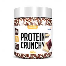 Quamtrax - Protein Crunchy 500g - Aliment Goût Chocolat noir et blanc - Fitadium