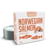 Quamtrax - Plats cuisinés Norwegian salmon fillet (160g) - Fitadium