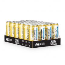 Optimum Nutrition - Boissons BCAA & acides aminés Pack canettes amino energy + electrolytes (24x250ml) - Fitadium