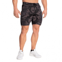 Better Bodies - Shorts Hommes Tapered sweatshorts - S - Camouflage noir - Fitadium
