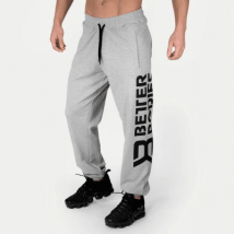 Better Bodies - Pantalons Hommes Stanton sweatpants - XL - Light grey - Fitadium