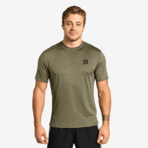 Better Bodies - Tee-Shirts Hommes Essex stripe tee - S - Vert - Fitadium