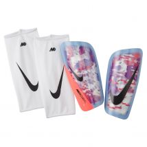 Nike - Protège tibias Nike Mercurial bleu rose