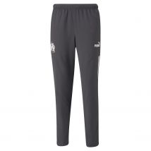 Puma - Pantalon avant match OM gris 2022/23