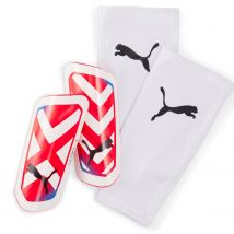 Puma - Protège tibias Puma Ultra Flex Sleeve blanc rose