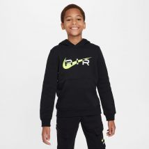 Nike - Sweat à capuche junior Nike Air noir jaune
